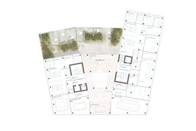 Grundriss 3. OG Multispace