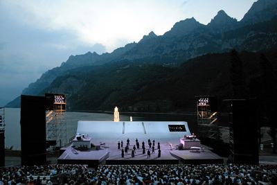 Seebühne für Heidi Musical