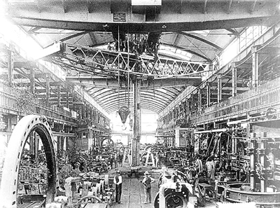 SULG AEG Turbinenfabrik Peter Behrens