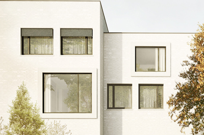 Visualisierung Frontfassade