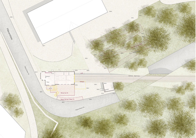 Grundriss Talstation