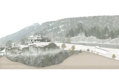 Ansicht Bergstation Neu