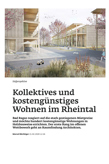 Kollektives und kostengünstiges Wohnen im Rheintal